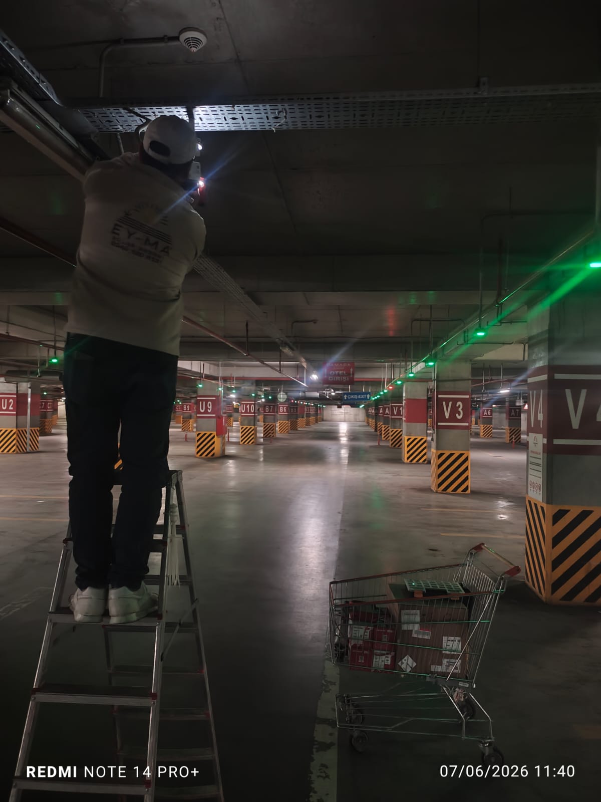 Büyük Otopark Güvenlik Sistemleri
